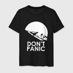 Мужская футболка хлопок Don't Panic