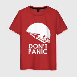 Мужская футболка хлопок Don't Panic