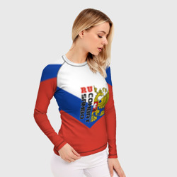 Женский рашгард 3D Combat sambo RU - фото 2