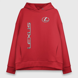 Женское худи Oversize хлопок Lexus