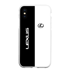 Чехол для iPhone XS Max матовый Lexus