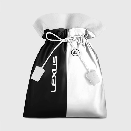 Подарочный мешок с принтом Lexus, вид спереди №1