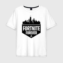 Мужская футболка хлопок Oversize Fortnite Forever