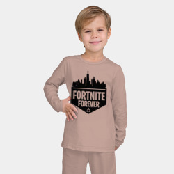 Детская пижама с лонгсливом хлопок Fortnite Forever - фото 2