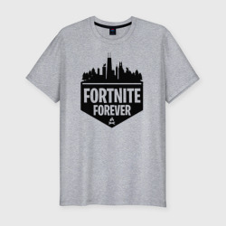 Мужская футболка хлопок Slim Fortnite Forever