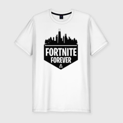 Мужская футболка хлопок Slim Fortnite Forever