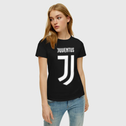 Женская футболка хлопок Juventus FC - фото 2