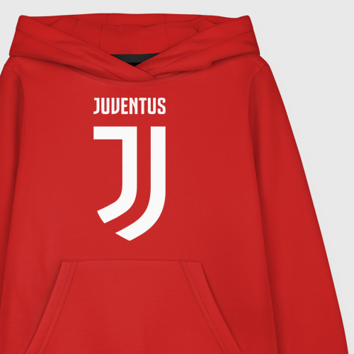 Детская толстовка хлопок Juventus FC, цвет красный - фото 3