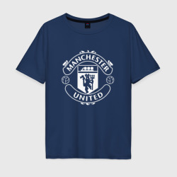 Мужская футболка хлопок Oversize Manchester United