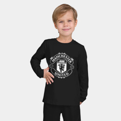 Детская пижама с лонгсливом хлопок Manchester United - фото 2