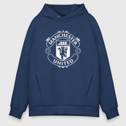 Мужское худи Oversize хлопок Manchester United