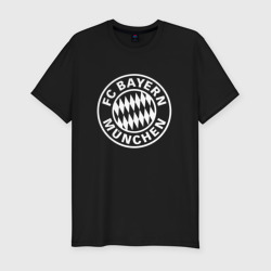 Мужская футболка хлопок Slim FC Bayern Munchen
