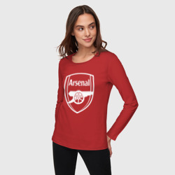 Женский лонгслив хлопок Arsenal FC - фото 2