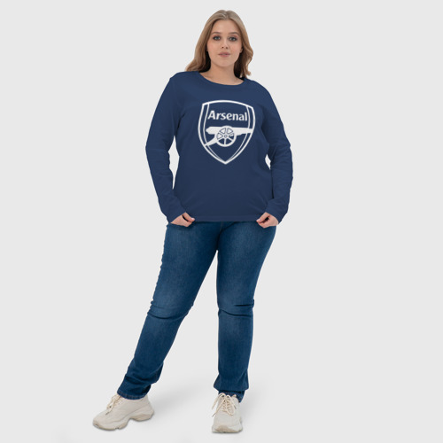 Женский лонгслив хлопок Arsenal FC - фото 6