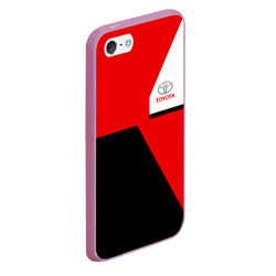 Чехол для iPhone 5/5S матовый Toyota Тойота - фото 2