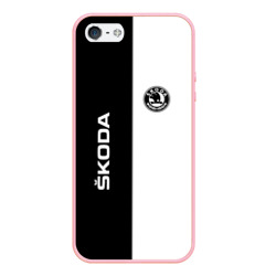 Чехол для iPhone 5/5S матовый Skoda Auto a.s