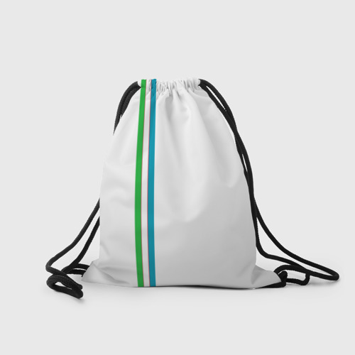 Рюкзак-мешок 3D Узбекистан, лента с гербом - фото 2