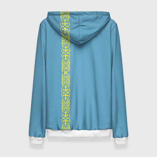 Женская толстовка 3D Казахстан, лента с гербом, цвет 3D печать - фото 2