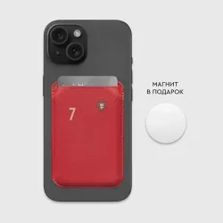 Картхолдер Magsafe магнитный Роналду 2018 ЧМ - фото 2