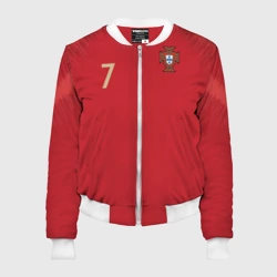 Женский бомбер 3D Роналду 2018 ЧМ