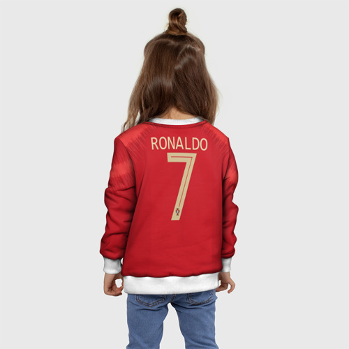 Детский свитшот 3D Роналду 2018 ЧМ, цвет 3D печать - фото 8