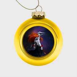 Ёлочный шар стеклянный/пластиковый Kurosaki