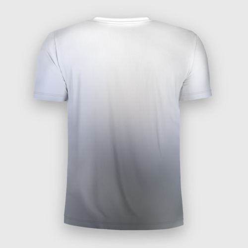 Мужская футболка 3D Slim с принтом ТОШИРО ХИЦУГАЯ BLEACH, вид сзади #1