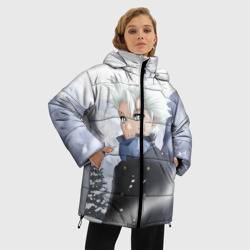 Женская зимняя куртка Oversize Тоширо хицугая. Bleach - фото 2
