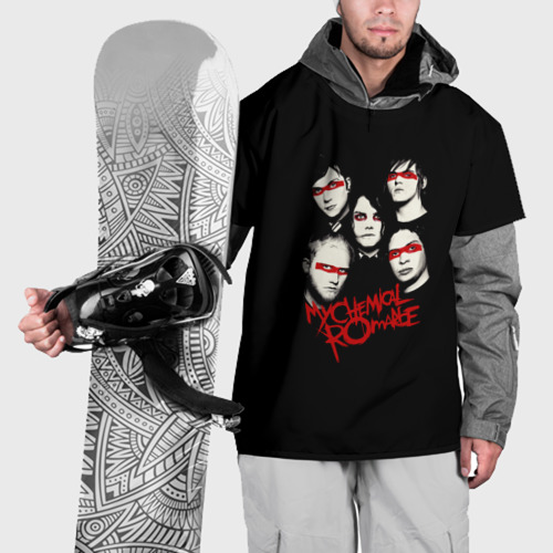 Накидка на куртку 3D Группа My Chemical Romance, цвет 3D печать