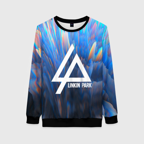 Женский свитшот 3D linkin park, цвет 3D печать