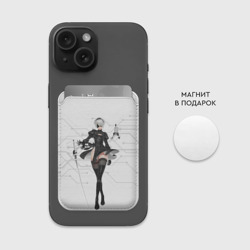 Картхолдер Magsafe магнитный Nier Automata 1 - фото 2