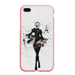 Чехол для iPhone 7Plus/8 Plus матовый Nier Automata 1