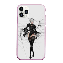 Чехол для iPhone 11 Pro Max матовый Nier Automata 1