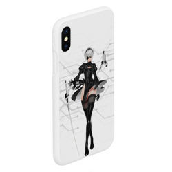 Чехол для iPhone XS Max матовый Nier Automata 1 - фото 2