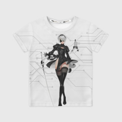 Детская футболка 3D Nier Automata 1