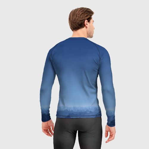 Мужская толстовка 3d Blue XXS