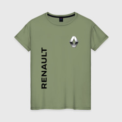 Женская футболка хлопок Renault
