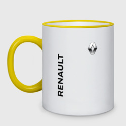 Кружка двухцветная Renault