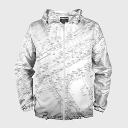 Мужская ветровка 3D Топография 01