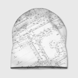 Шапка 3D Топография 01