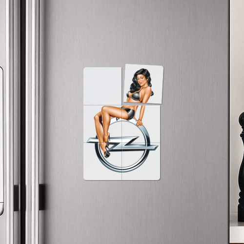 Магнитный плакат 2Х3 Pin-Up Girls Opel - фото 4