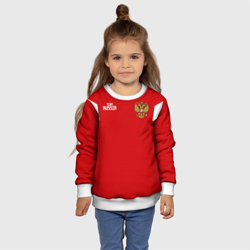 Детский свитшот 3D Сборная России 2018 Акинфеев, цвет 3D печать - фото 7