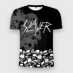 Мужская футболка 3D Slim Slayer Black