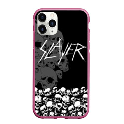 Чехол для iPhone 11 Pro Max матовый Slayer Black