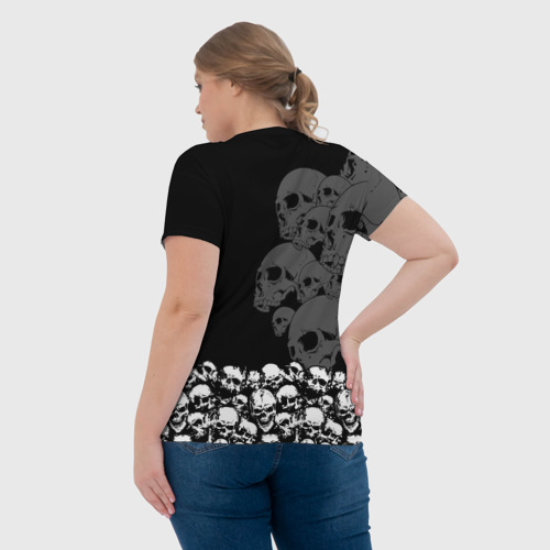 Женская футболка 3D Slayer Black, цвет 3D печать - фото 7