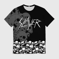 Мужская футболка 3D Slayer Black