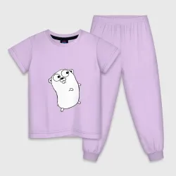 Детская пижама хлопок Golang