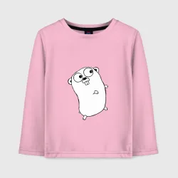 Детский лонгслив хлопок Golang