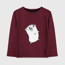 Детский лонгслив хлопок Golang