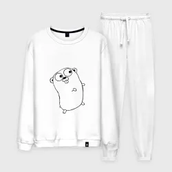 Мужской костюм хлопок Golang